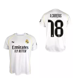   Real Madrid mez felső szurkolói gyerek Home 2025-26 - A. CARRERAS 18