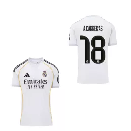   Real Madrid mez felső Adidas HOME gyerek 2025-26 - A. CARRERAS 18