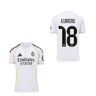   Real Madrid mez felső Adidas HOME felnőtt 2025-26 - A. CARRERAS 18