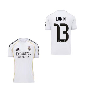 Real Madrid mez felső Adidas HOME gyerek 2025-26 - LUNIN 13