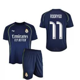   Real Madrid mez garnitúra gyerek szurkolói AWAY 2025-26 - RODRYGO 11