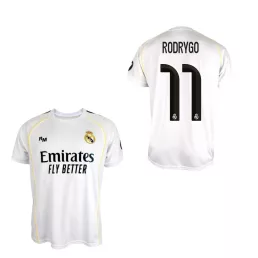   Real Madrid mez felső szurkolói gyerek Home 2025-26 - RODRYGO 11