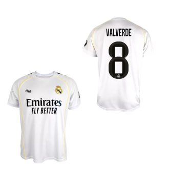   Real Madrid mez felső szurkolói Home felnőtt 2025-26 - VALVERDE 8