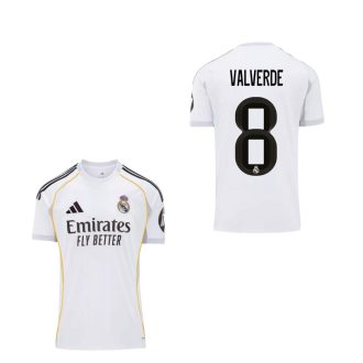   Real Madrid mez felső Adidas HOME felnőtt 2025-26 - VALVERDE 8