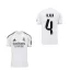 Real Madrid mez felső Adidas HOME felnőtt 2025-26 - ALABA 4