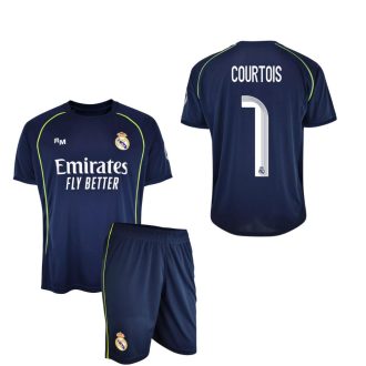  Real Madrid mez garnitúra gyerek szurkolói AWAY 2025-26 - COURTOIS 1