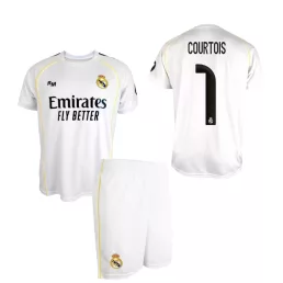   Real Madrid mez garnitúra gyerek szurkolói 2025-26 - COURTOIS 1