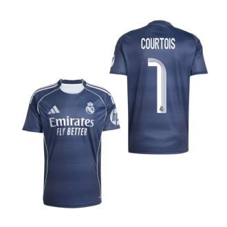   Real Madrid mez felső Adidas AWAY gyerek 2025-26 - COURTOIS 1