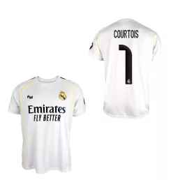   Real Madrid mez felső szurkolói Home felnőtt 2025-26 - COURTOIS 1
