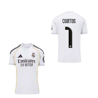   Real Madrid mez felső Adidas HOME felnőtt 2025-26 - COURTOIS 1