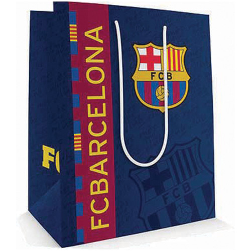 Barcelona ajándékszatyor közepes sötétkék