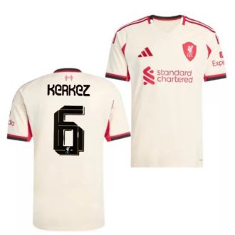 Liverpool mez felső felnőtt Adidas Away 2025/26 - Kerkez 6