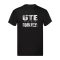 UTE szurkolói póló felnőtt fekete FOREVER
