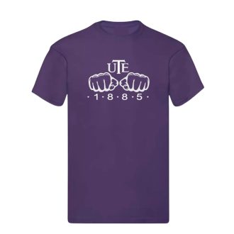 UTE szurkolói póló felnőtt  lila öklös