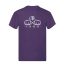 UTE szurkolói póló felnőtt  lila öklös