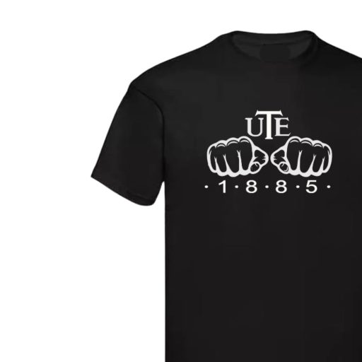 UTE szurkolói póló felnőtt fekete öklös