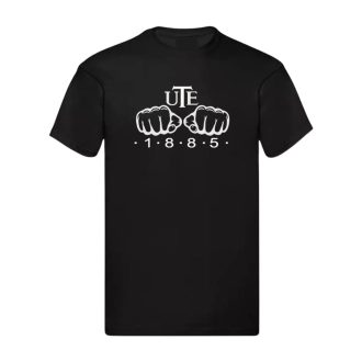 UTE szurkolói póló felnőtt fekete öklös
