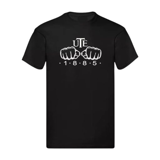UTE szurkolói póló felnőtt fekete öklös