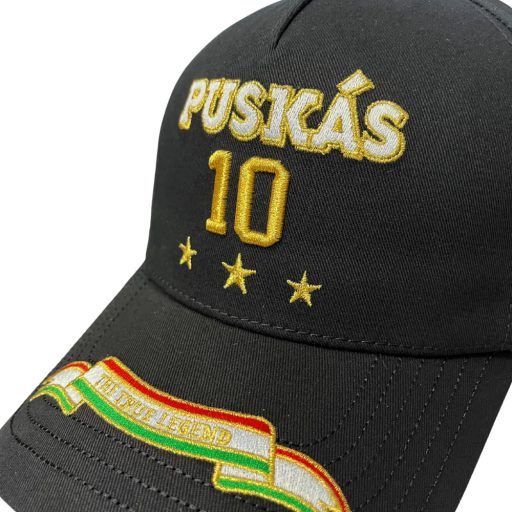 Puskás baseball sapka fekete