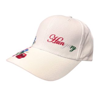 Magyarország baseball sapka női kalocsai fehér