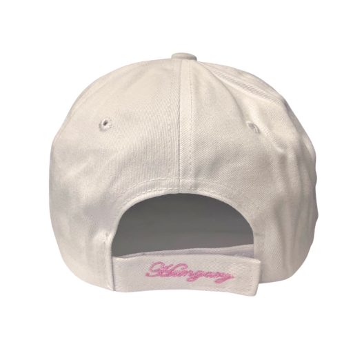 Magyarország baseball sapka női kalocsai fehér