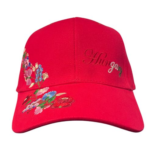 Magyarország baseball sapka női kalocsai piros