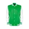 Zöld-fehér baseball jacket