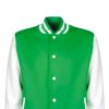 Zöld-fehér baseball jacket