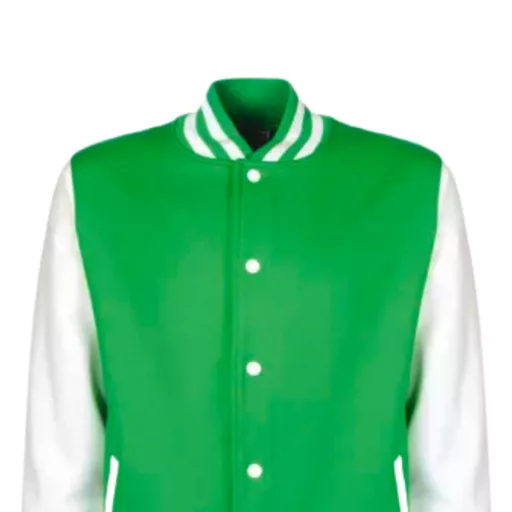Zöld-fehér baseball jacket