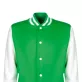 Zöld-fehér baseball jacket