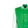 Zöld-fehér baseball jacket