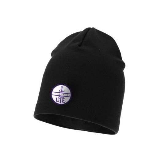 UTE sapka kötött vékony fekete felnőtt