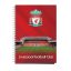 Liverpool füzet vonalas A4 spirál stadionos