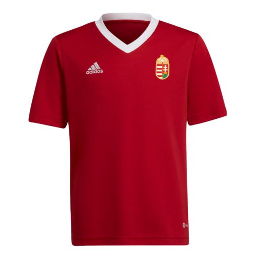 Magyarország mez garnitúra szurkolói Adidas gyerek piros felső fehér alsó