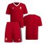 Magyarország mez garnitúra szurkolói Adidas gyerek piros felső piros alsó