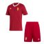 Magyarország mez garnitúra szurkolói Adidas piros felső piros alsó