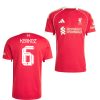 Liverpool mez felső gyerek Adidas Home 2025/26 - Kerkez 6