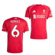   Liverpool mez felső gyerek Adidas Home 2025/26 - Kerkez 6 (Premier League)