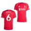 Liverpool mez felső gyerek Adidas Home 2025/26 - Kerkez 6 (Premier League)