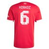 Liverpool mez felső gyerek Adidas Home 2025/26 - Kerkez 6