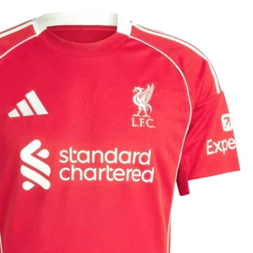 Liverpool mez felső gyerek Adidas Home 2025/26 - Szoboszlai 8
