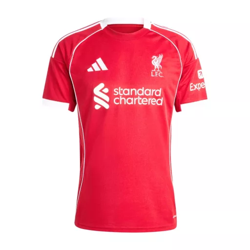 Liverpool mez felső felnőtt Adidas Home 2025/26 SZOBOSZLAI 8 (Premier League)