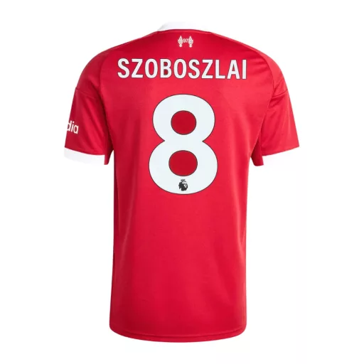Liverpool mez felső felnőtt Adidas Home 2025/26 SZOBOSZLAI 8 (Premier League)