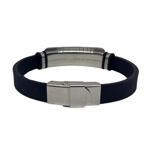 UTE karkötő szilikon fekete-ezüst címeres