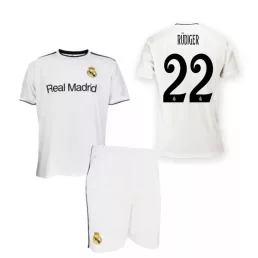 Real Madrid mez garnitúra gyerek fehér - RÜDIGER 22