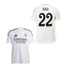 Real Madrid mez felső Adidas HOME gyerek 2024-25 - RÜDIGER 22