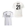 Real Madrid mez felső Adidas HOME gyerek 2024-25 - BRAHIM 21