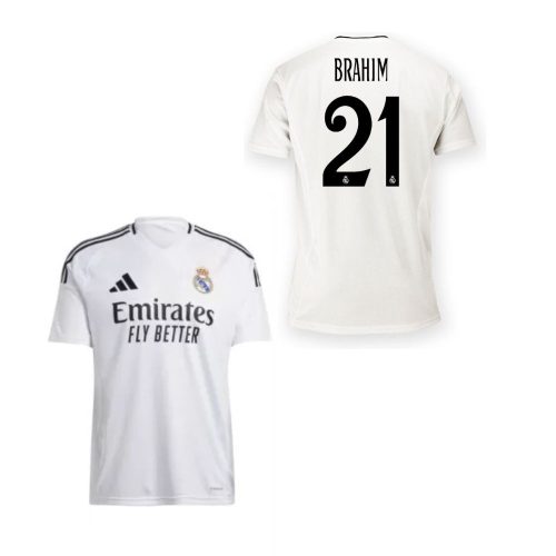 Real Madrid mez felső Adidas HOME gyerek 2024-25 - BRAHIM 21