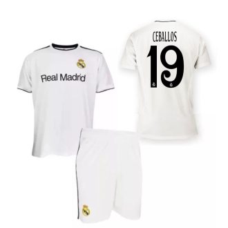 Real Madrid mez garnitúra gyerek fehér - CEBALLOS 19