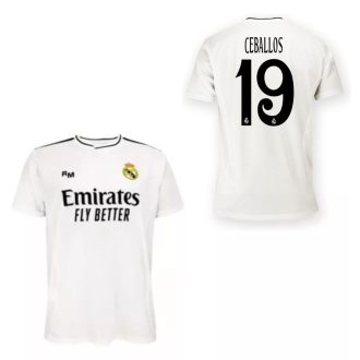   Real Madrid mez felső felnőtt Szurkolói HOME 2024-25 - CEBALLOS 19